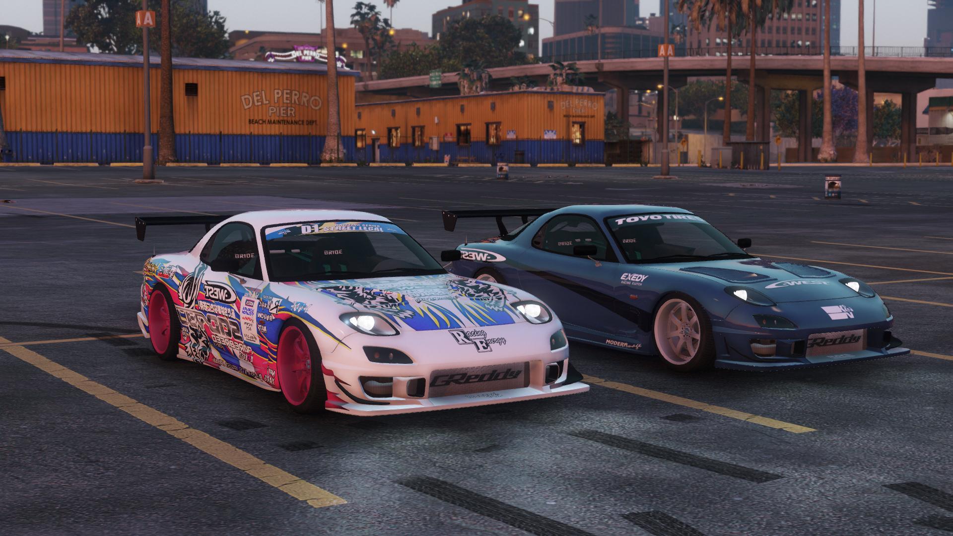 Mazda rx7 gta 5